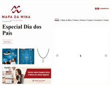 Tablet Screenshot of mapadamina.com.br